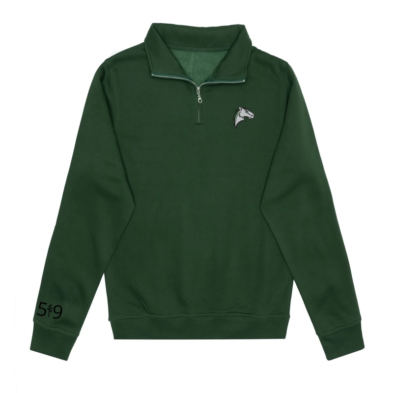 MITCHELL HEPBURN EMBROIDERED 1/4 ZIP (UNISEX)