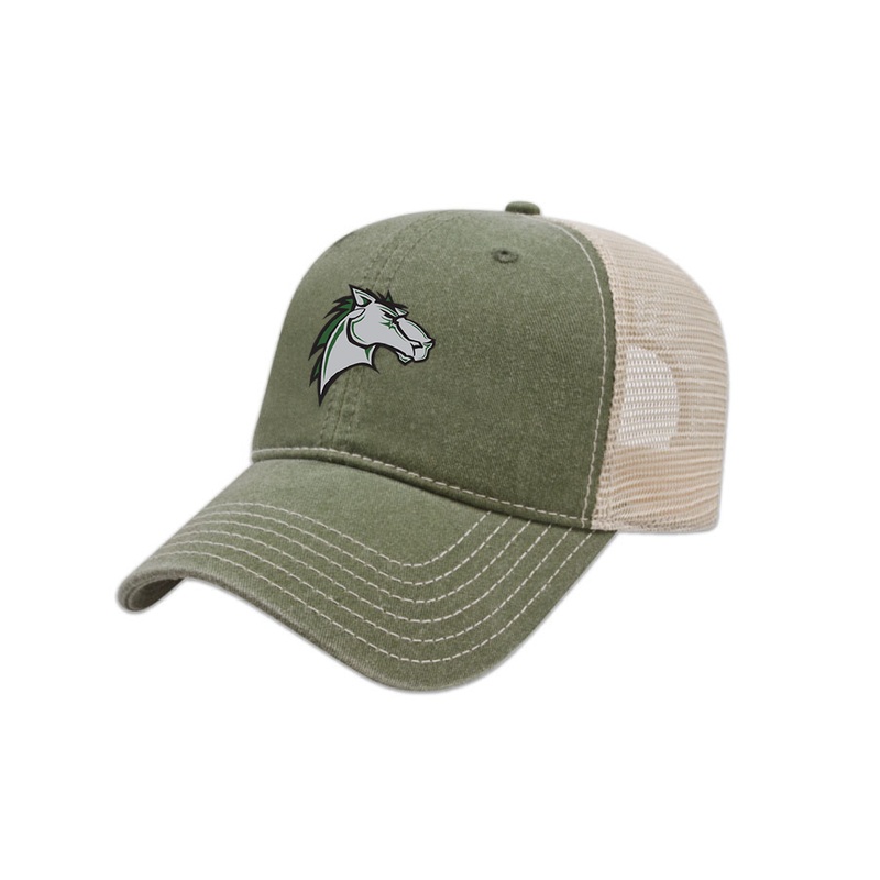 MITCHELL HEPBURN EMBROIDERED VINTAGE TRUCKER CAP