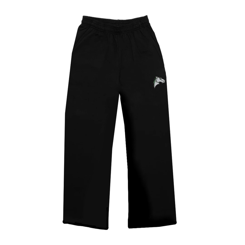 MITCHELL HEPBURN EMBROIDERED WIDE LEG SWEATPANTS (UNISEX)