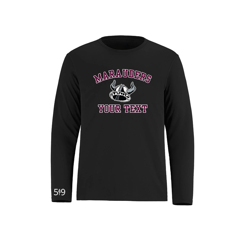 MARAUDERS CUSTOMIZABLE ATHLETIC LONG SLEEVE (UNISEX)