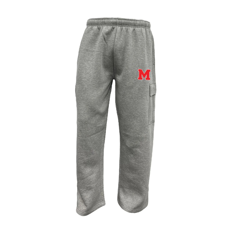 MEDWAY EMBROIDERED CARGO SWEATPANTS (UNISEX)