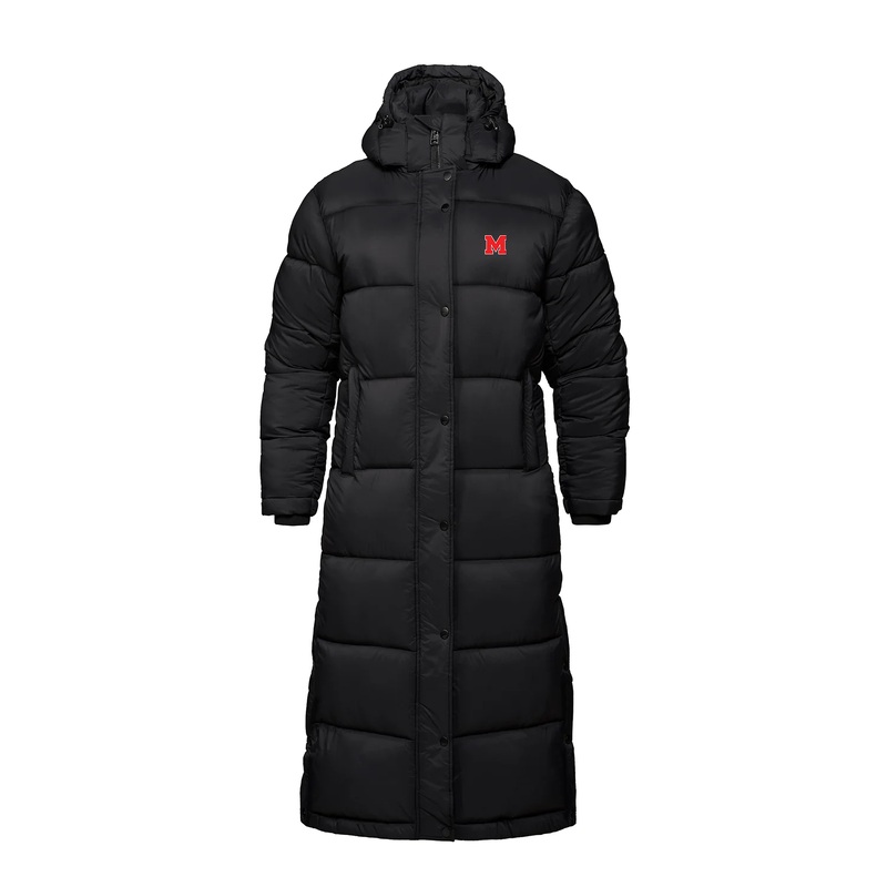 MEDWAY EMBROIDERED LONG CORE PUFF COAT (WOMENS)