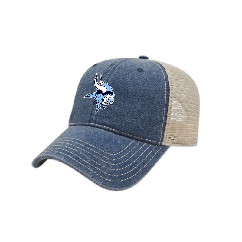 LUCAS EMBROIDERED VINTAGE TRUCKER CAP