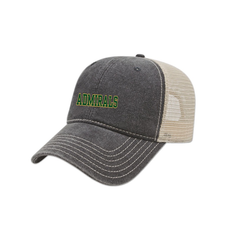 LORD NELSON EMBROIDERED VINTAGE TRUCKER CAP