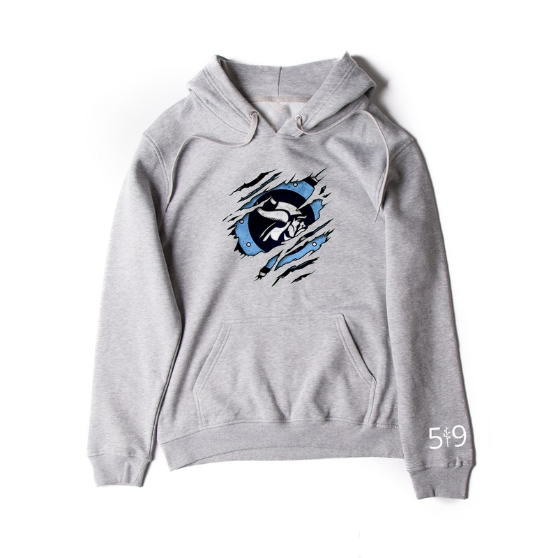 LUCAS DISTRESSED HOODIE (UNISEX)