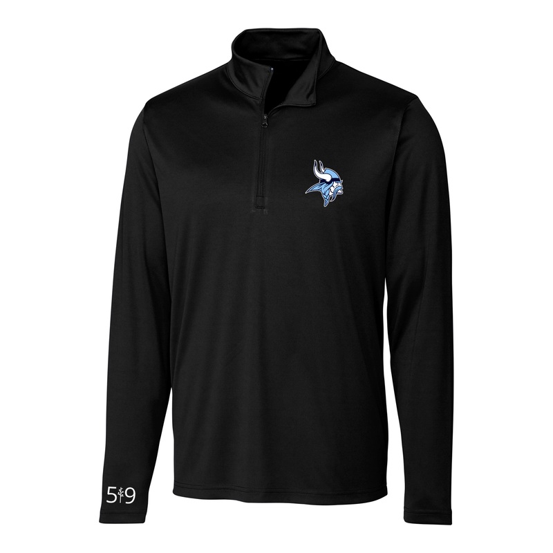 LUCAS EMBROIDERED ATHLETIC 1/4 ZIP (MENS)
