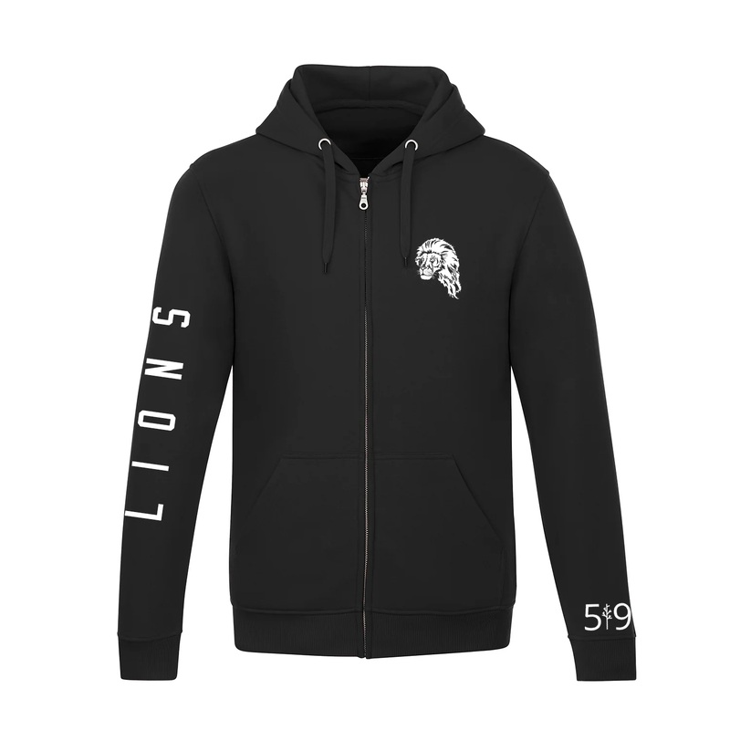 LORD ELGIN LIONS SLEEVE LOGO ZIP-UP (YOUTH)