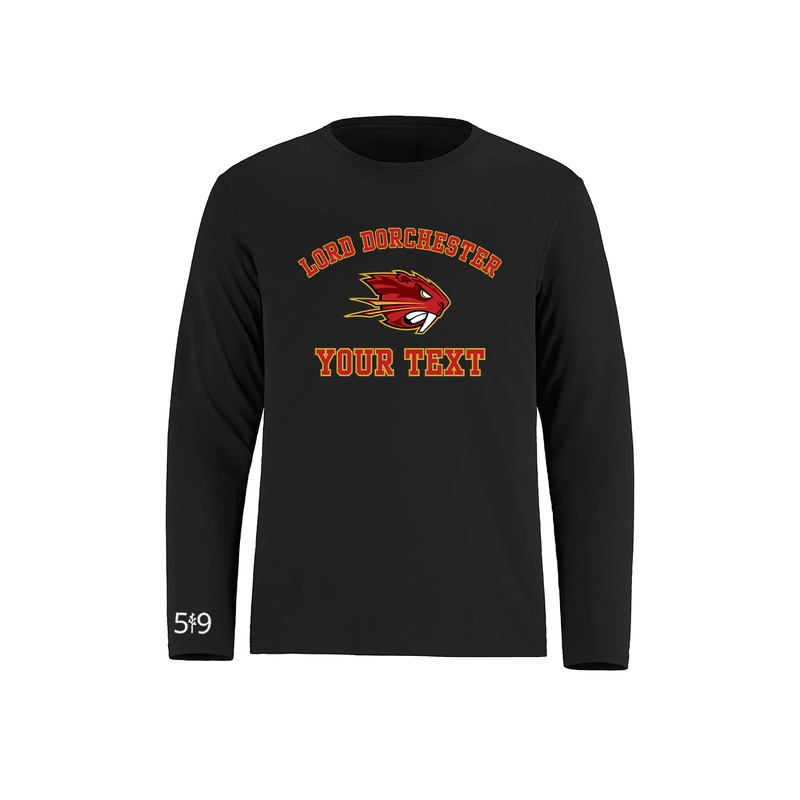 LORD DORCHESTER CUSTOMIZABLE ATHLETIC LONG SLEEVE (UNISEX)