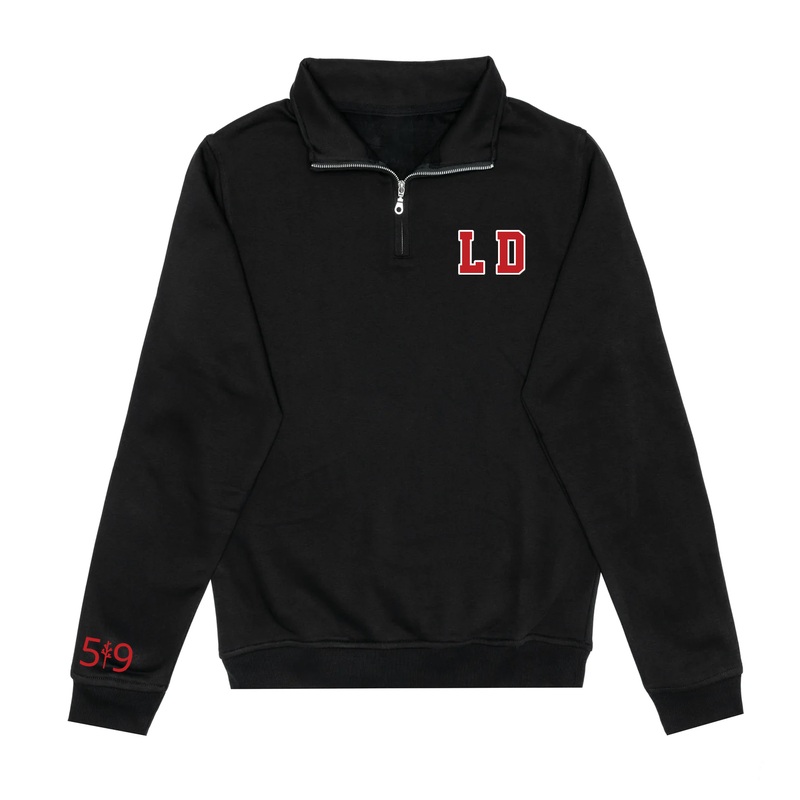 LORD DORCHESTER EMBROIDERED 1/4 ZIP (UNISEX)