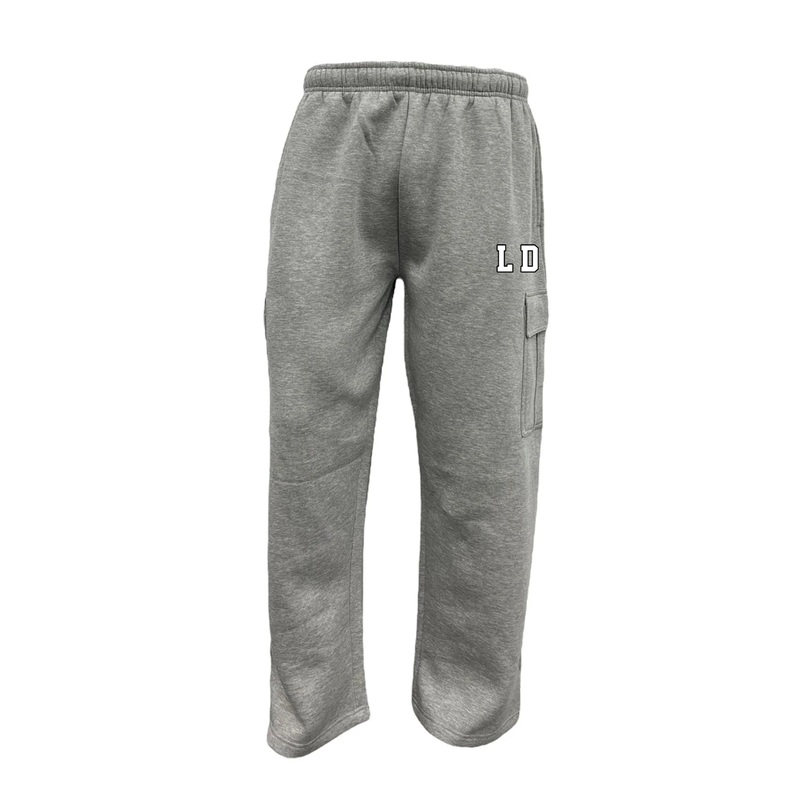 LORD DORCHESTER EMBROIDERED CARGO SWEATPANTS (UNISEX)