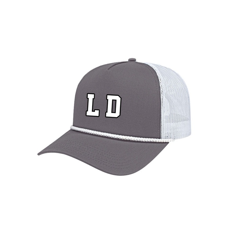LORD DORCHESTER EMBROIDERED ROPE TRUCKER CAP