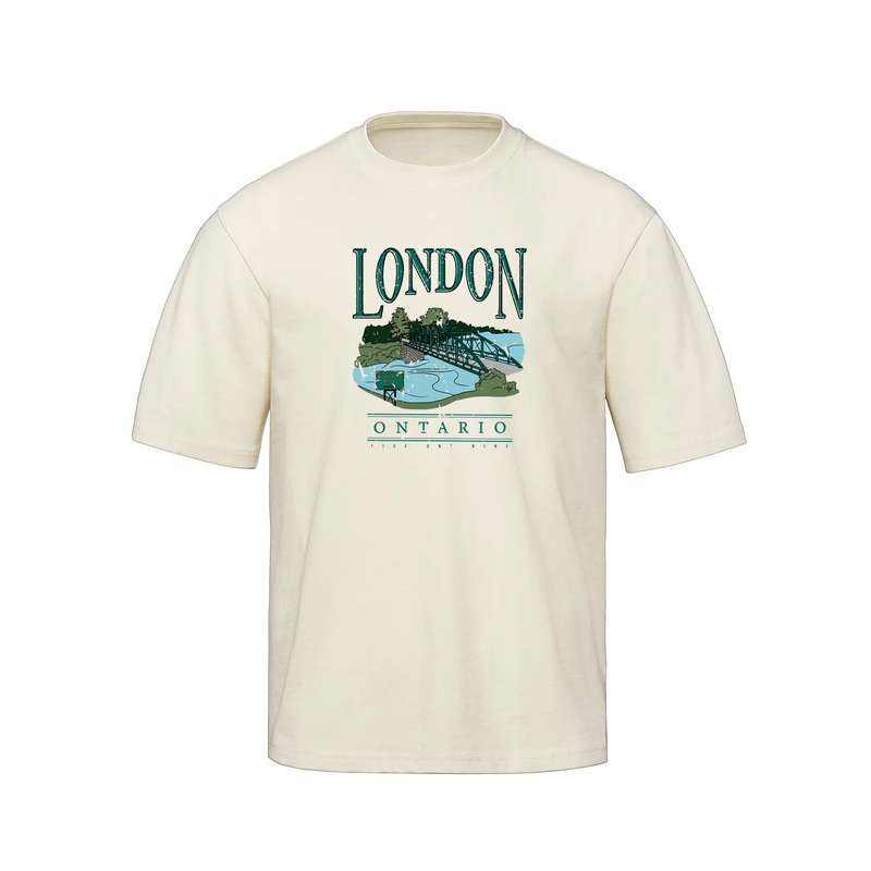 LONDON VINTAGE BLACKFRIARS OVERSIZED TEE (UNISEX)