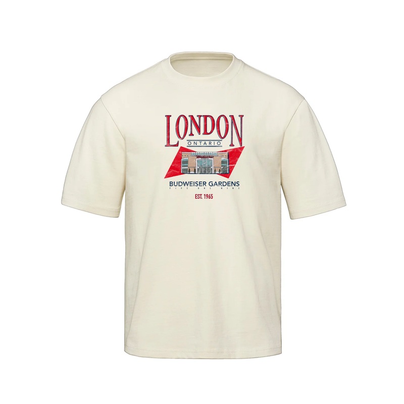 LONDON VINTAGE BUD GARDENS OVERSIZED TEE (UNISEX)