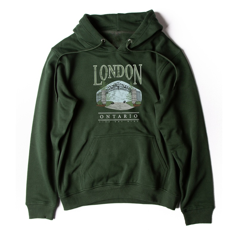 LONDON VINTAGE VICTORIA PARK HOODIE (YOUTH)