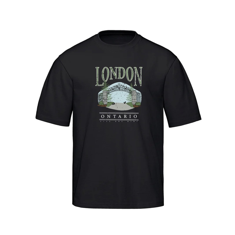 LONDON VINTAGE VICTORIA PARK OVERSIZED TEE (UNISEX)