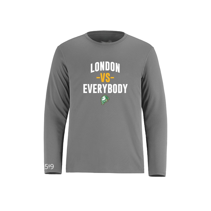 LONDON VS EVERYBODY ATHLETIC LONG SLEEVE (UNISEX)