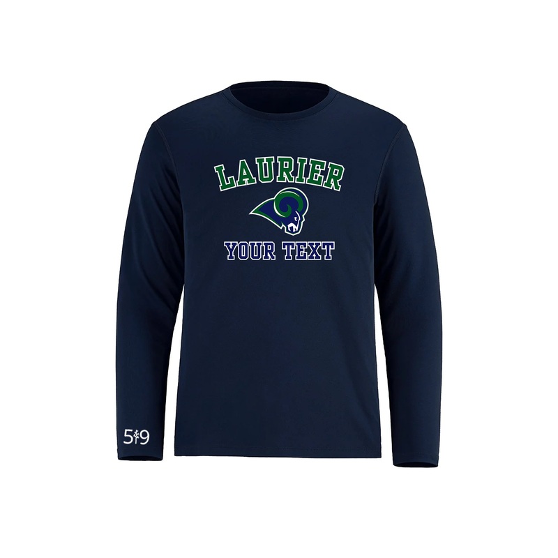 LAURIER CUSTOMIZABLE ATHLETIC LONG SLEEVE (UNISEX)