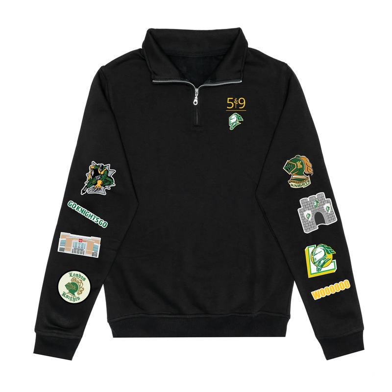 KNIGHTS LEGACY 1/4 ZIP (YOUTH)