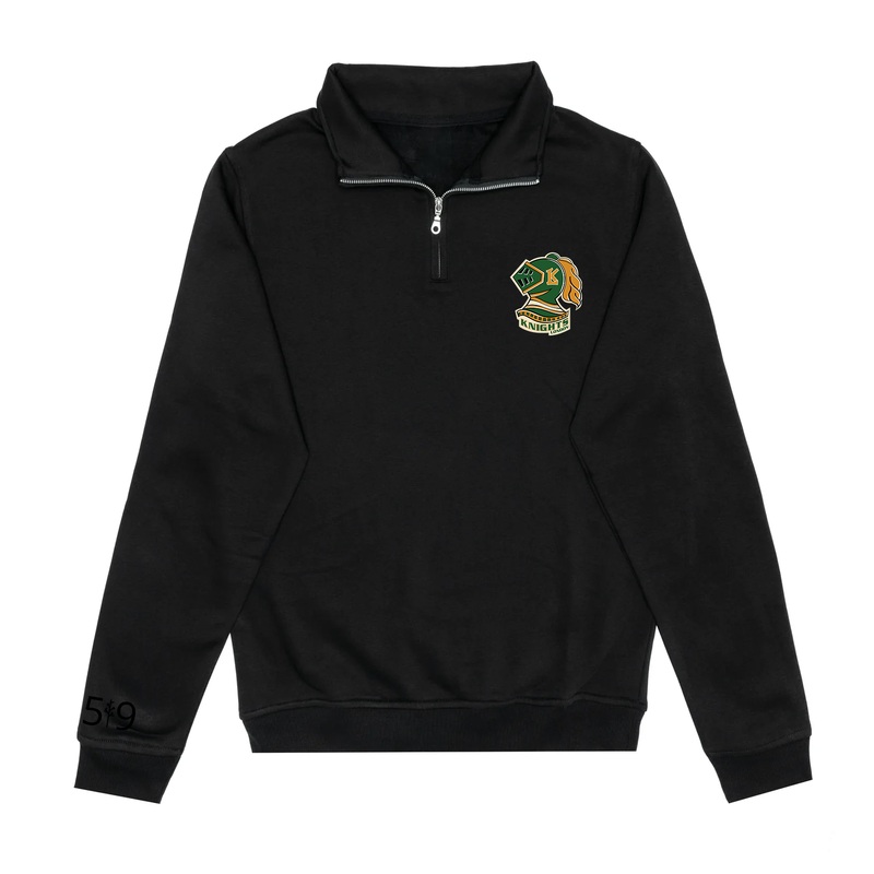 KNIGHTS RETRO 1/4 ZIP (UNISEX)