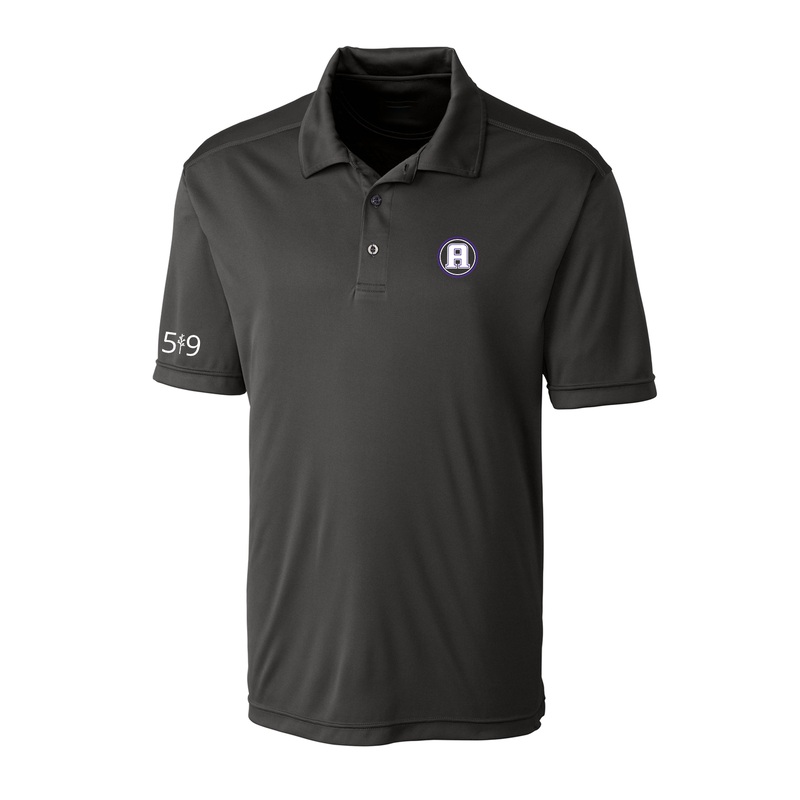 ASHLEY OAKS EMBROIDERED ATHLETIC POLO (MENS)