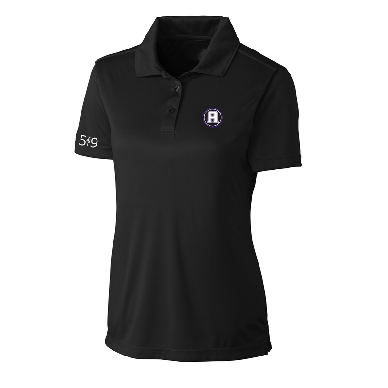 ASHLEY OAKS EMBROIDERED ATHLETIC POLO (WOMENS)