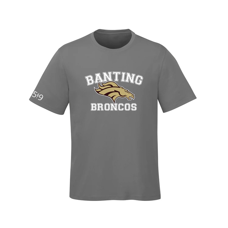 BANTING BRONCOS CLASSIC ATHLETIC TEE (MENS)