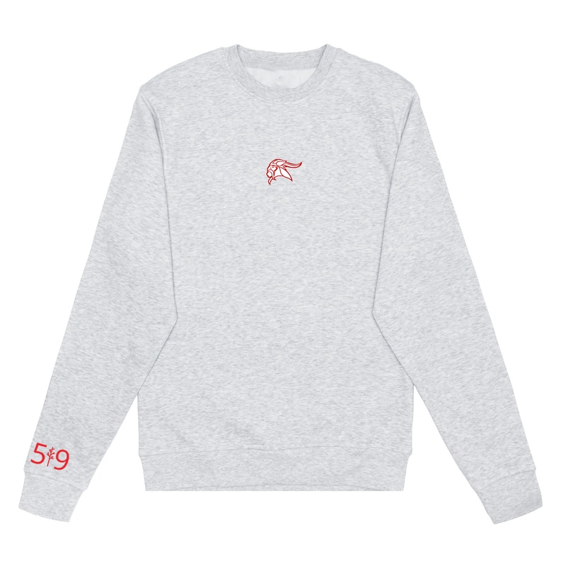 ARTHUR VOADEN EMBROIDERED CREW (UNISEX)