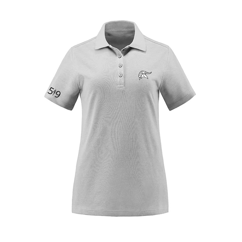 ARTHUR VOADEN EMBROIDERED PIQUE POLO (WOMENS)