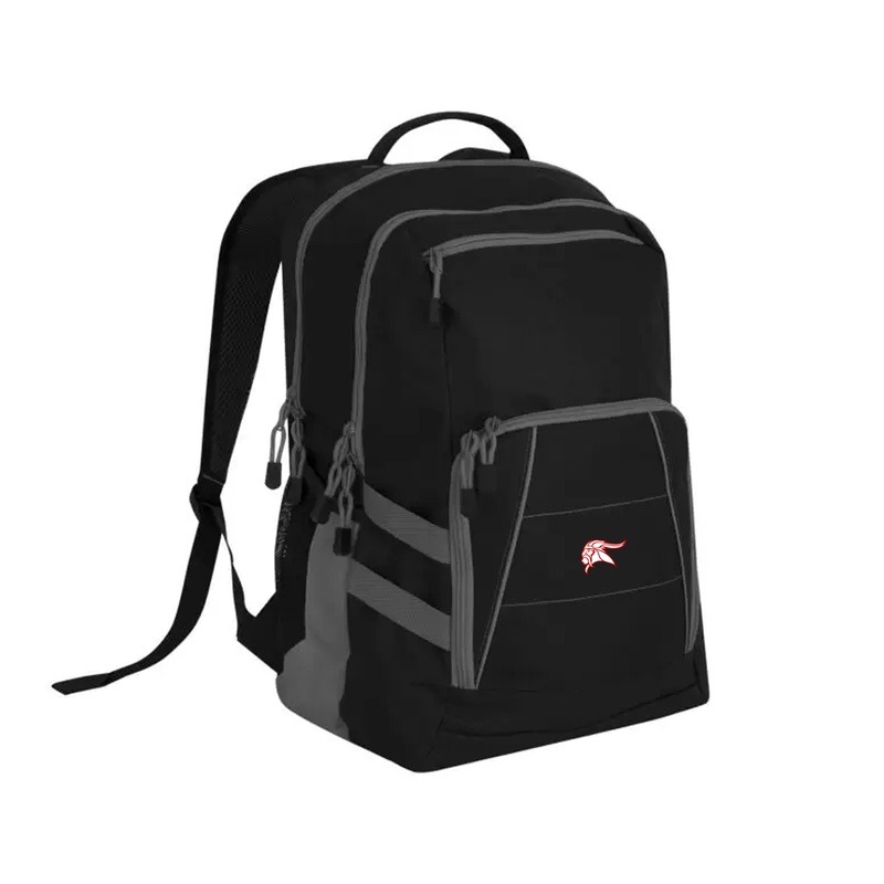 ARTHUR VOADEN EMBROIDERED VARSITY BACKPACK