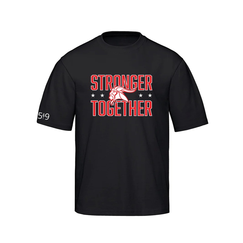 ARTHUR VOADEN STRONGER TOGETHER OVERSIZED TEE (UNISEX)
