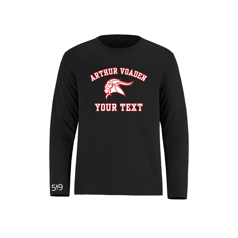 ARTHUR VOADEN CUSTOMIZABLE ATHLETIC LONG SLEEVE (UNISEX)