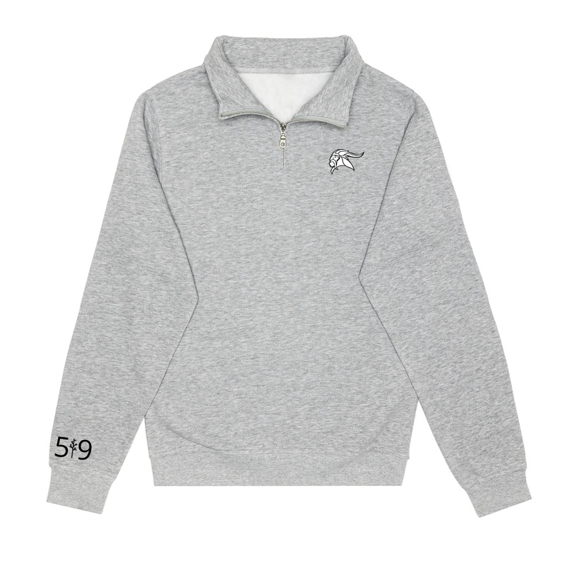 ARTHUR VOADEN EMBROIDERED 1/4 ZIP (UNISEX)
