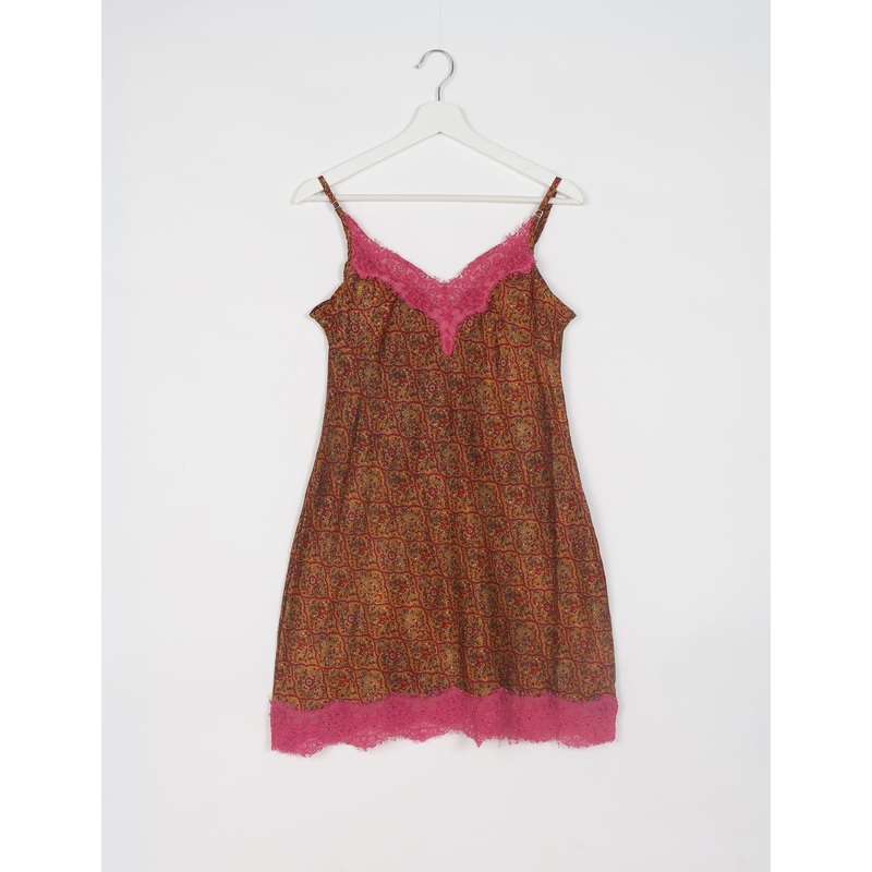Night Dress - Brown Tropical