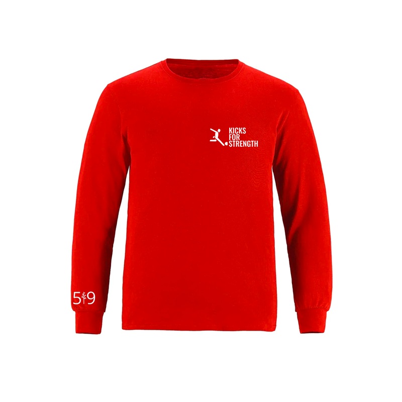 KICKS FOR STRENGTH LONG SLEEVE (YOUTH)