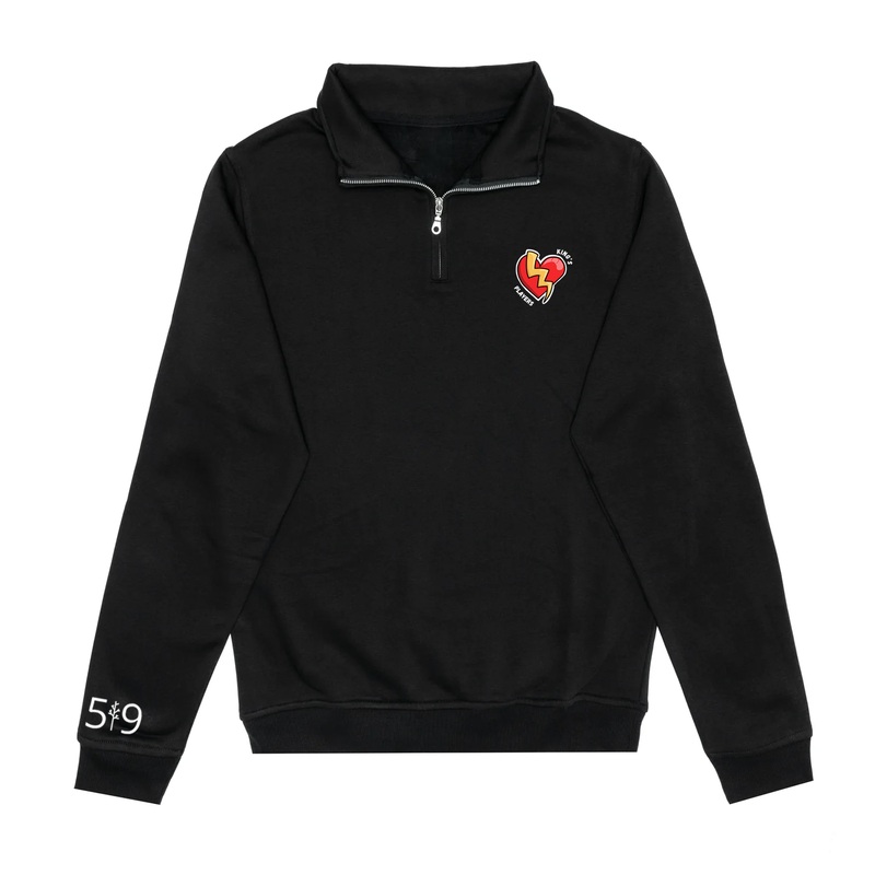 KINGS PLAYERS EMBROIDERED 1/4 ZIP (UNISEX)
