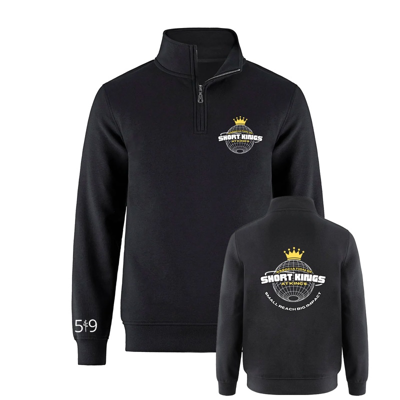KINGS SHORT KINGS 1/4 ZIP (UNISEX)