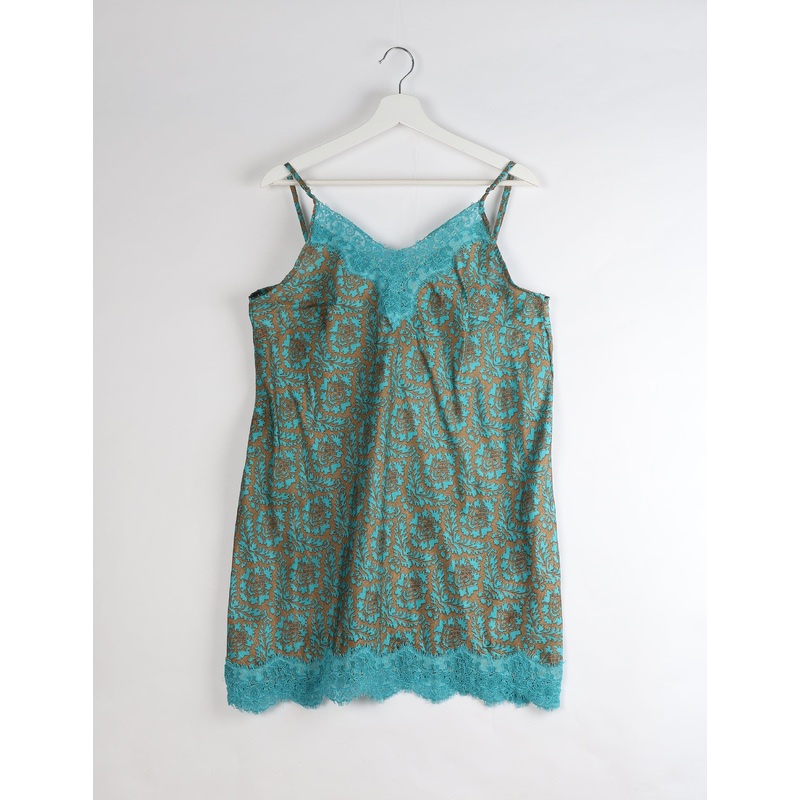 Night Dress - Blue Floral