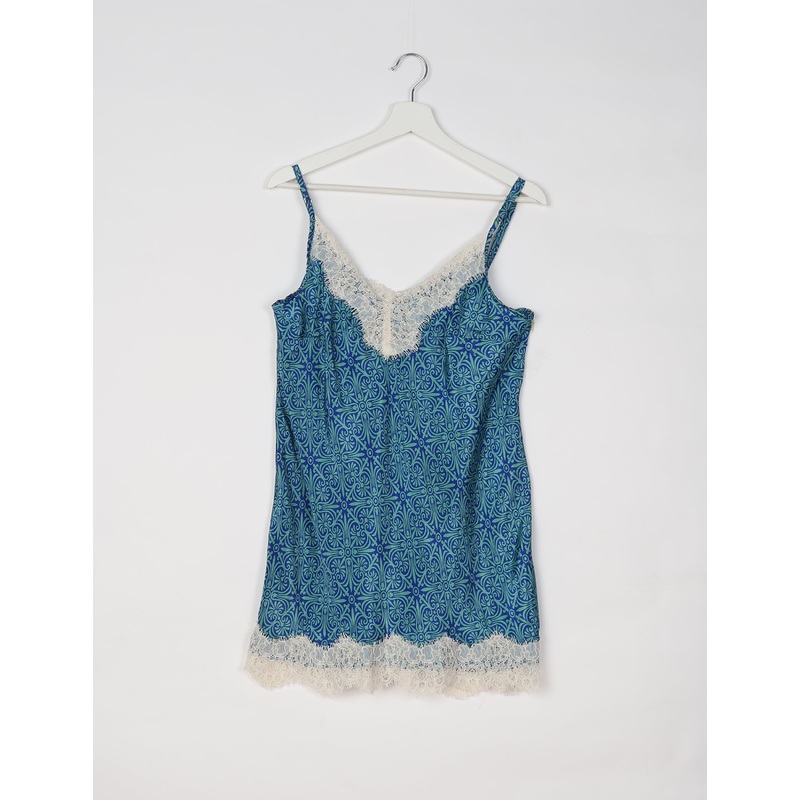 Night Dress - Blue Tropical