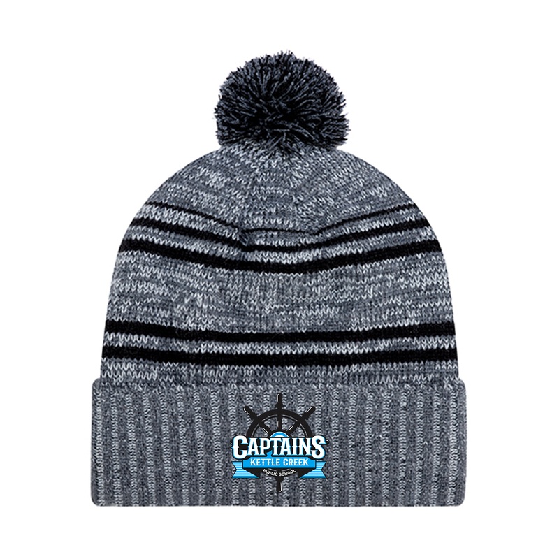 KETTLE CREEK EMBROIDERED POM-POM TOQUE
