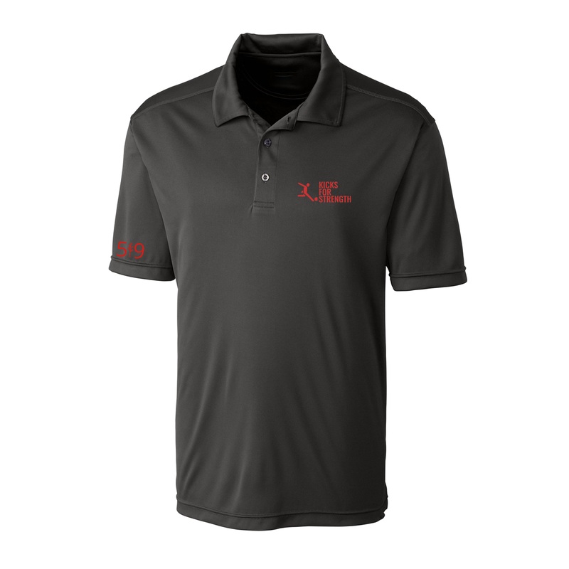 KICKS FOR STRENGTH ATHLETIC POLO (MENS)