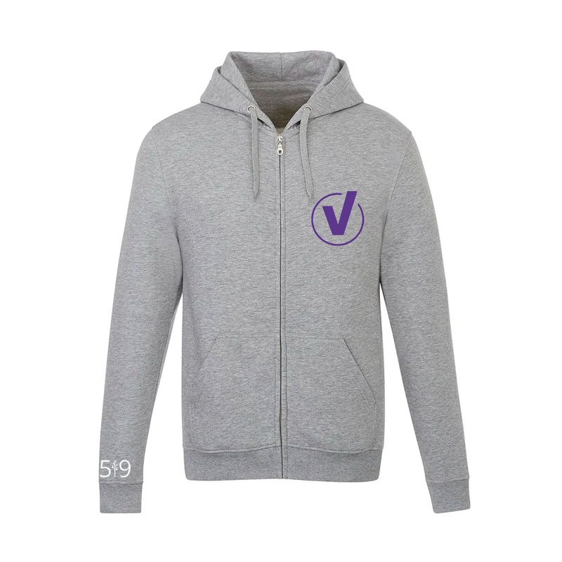 INTER-VAL "V" ZIP-UP (UNISEX)