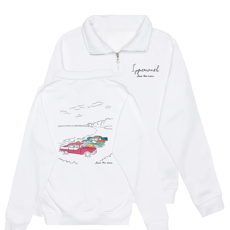 IPPERWASH LAKESIDE 1/4 ZIP (UNISEX)