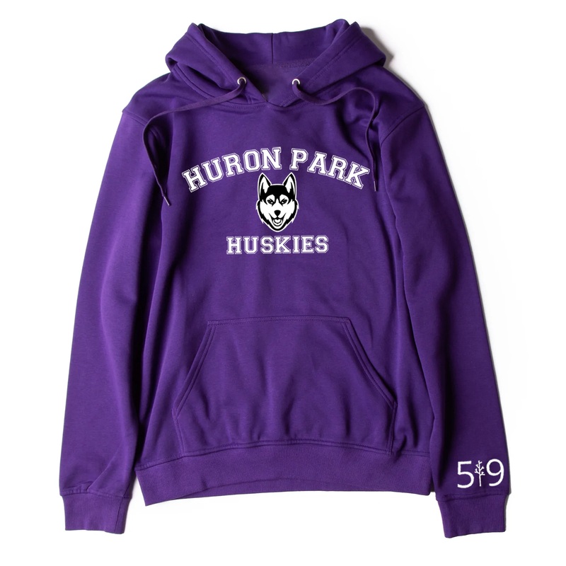 HURON PARK HUSKIES CLASSIC HOODIE (UNISEX)
