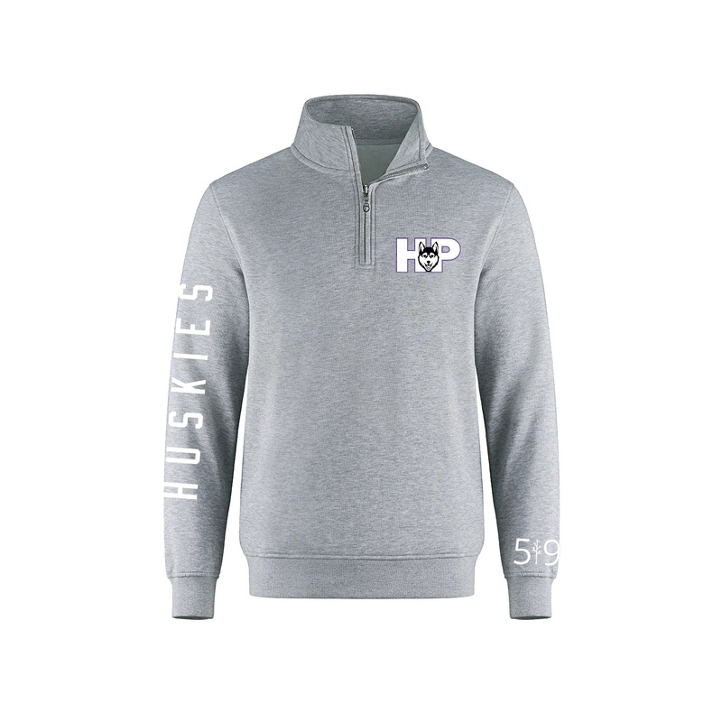 HURON PARK SLEEVE LOGO 1/4 ZIP (UNISEX)
