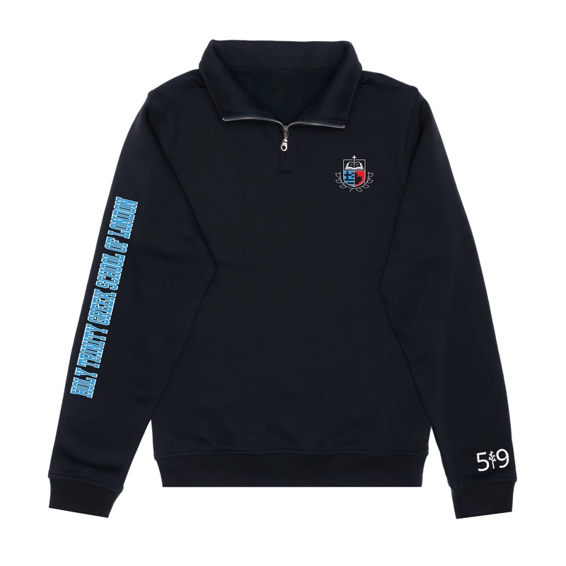 HOLY TRINITY SLEEVE 1/4 ZIP (UNISEX)