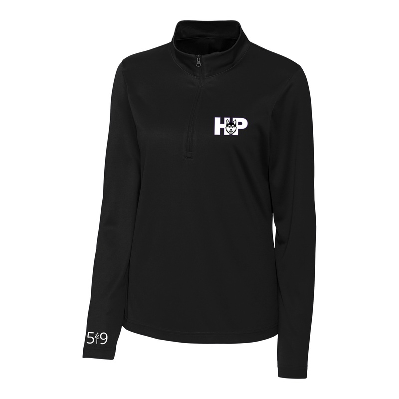 HURON PARK EMBROIDERED ATHLETIC 1/4 ZIP (WOMENS)