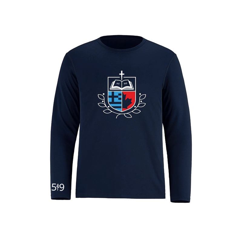 HOLY TRINITY EMBLEM ATHLETIC LONG SLEEVE (YOUTH)
