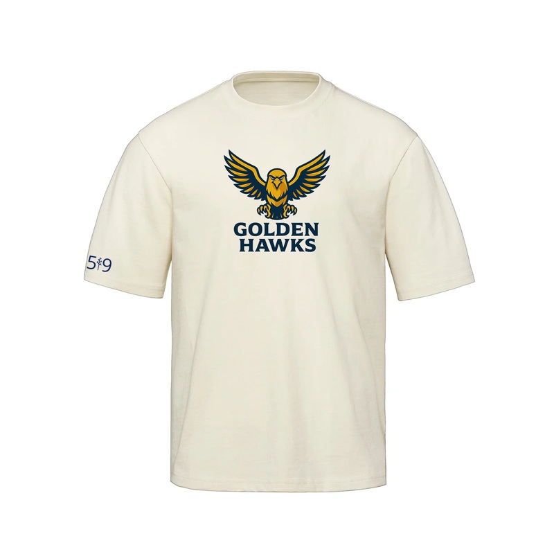 GOLDEN HAWKS OVERSIZED TEE (UNISEX)