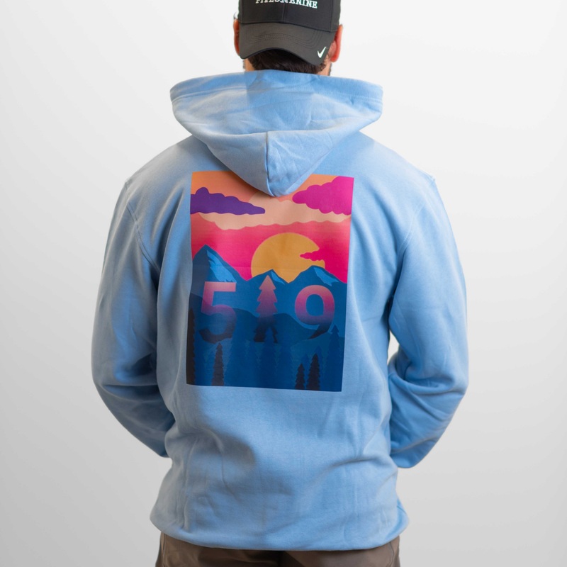 GONE CAMPING REVERSE HOODIE (UNISEX)