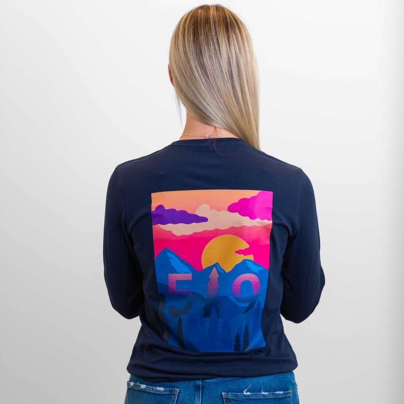 GONE CAMPING REVERSE LONG SLEEVE (WOMENS)